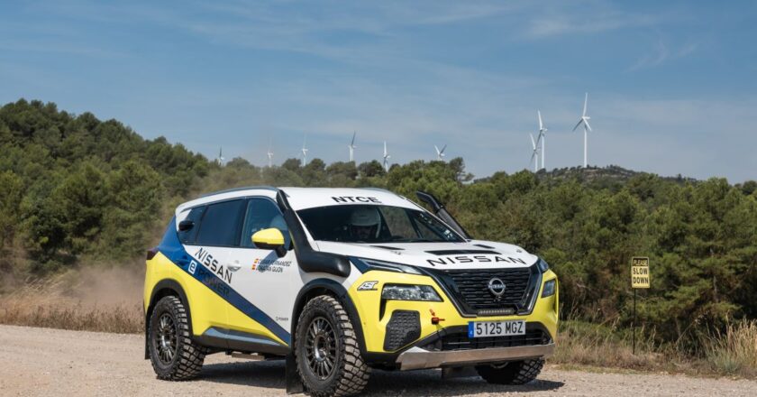 Nissan X-Trail e-Power  con e-4orce completa l’Aragon Baja Rally