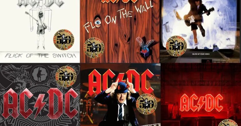 AC/DC, il 27 settembre escono 6 nuove ristampe in color oro