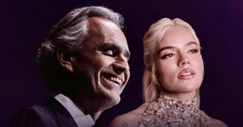 Andrea Bocelli insieme a Karol G in “Vivo por Ella”