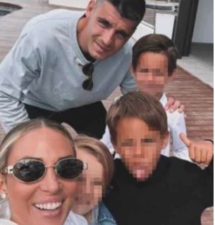 Morata e Alice Campello di nuovo insieme per il primo giorno di scuola dei figli: ma niente ritorno di fiamma!