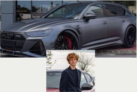 Jannik Sinner, all’Unipol di Bologna con l’Audi da 250mila euro