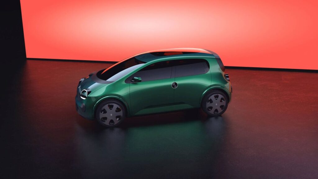 Renault presenta al Salone di Parigi la Twingo E-Tech Electric Prototype