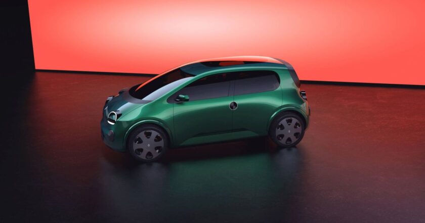 Renault presenta al Salone di Parigi la Twingo E-Tech Electric Prototype