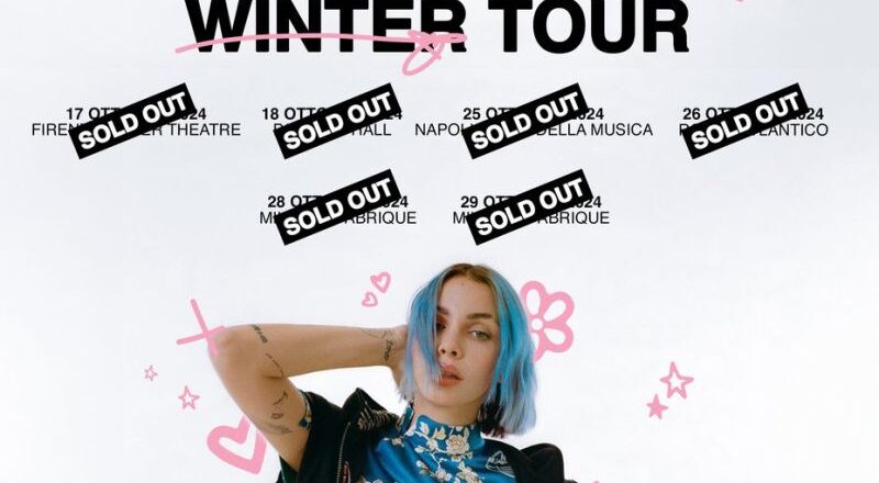 Rose Villain, al via il Radio Sakura Winter Tour già sold out