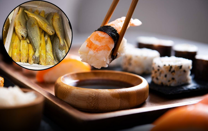 SAI CHE… Sono stati sequetrati 260 chili di pesce nelle valigie dei turisti cinesi destinati al sushi all you can eat di Roma?