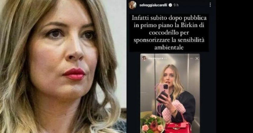 Selvaggia Lucarelli critica la Ferragni: un caso di ipocrisia